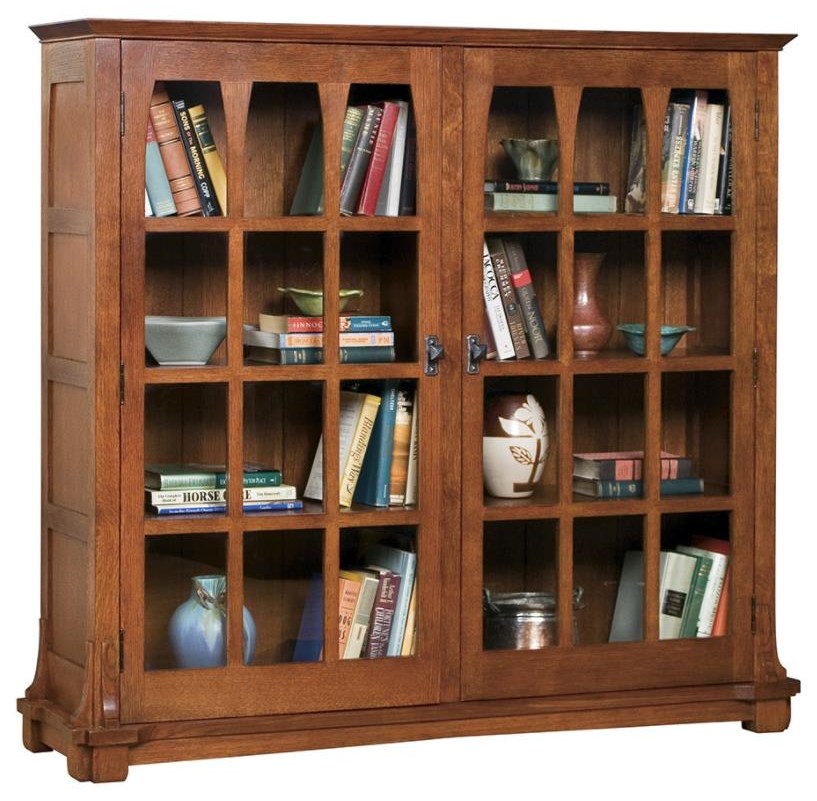 Bookcases with doors for clearance sale